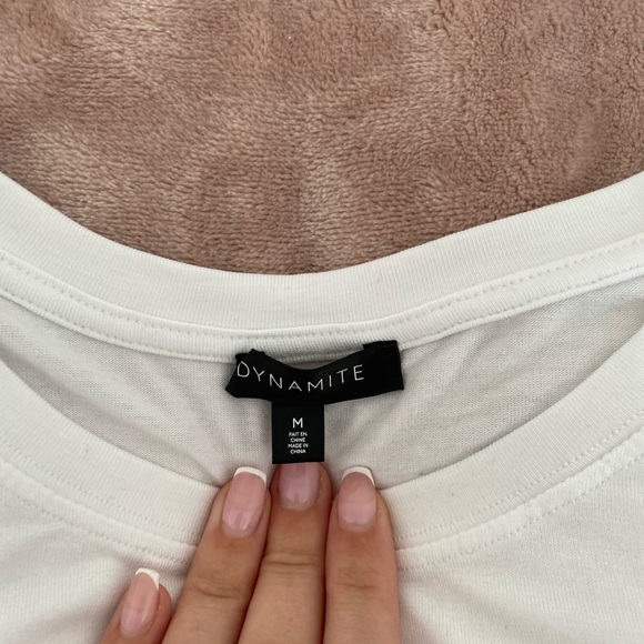 Plain White Long-Sleeve - Picture 2 of 2